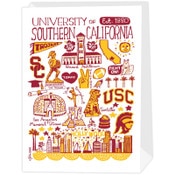 USC Trojans Julia Gash Paper Gift Bag